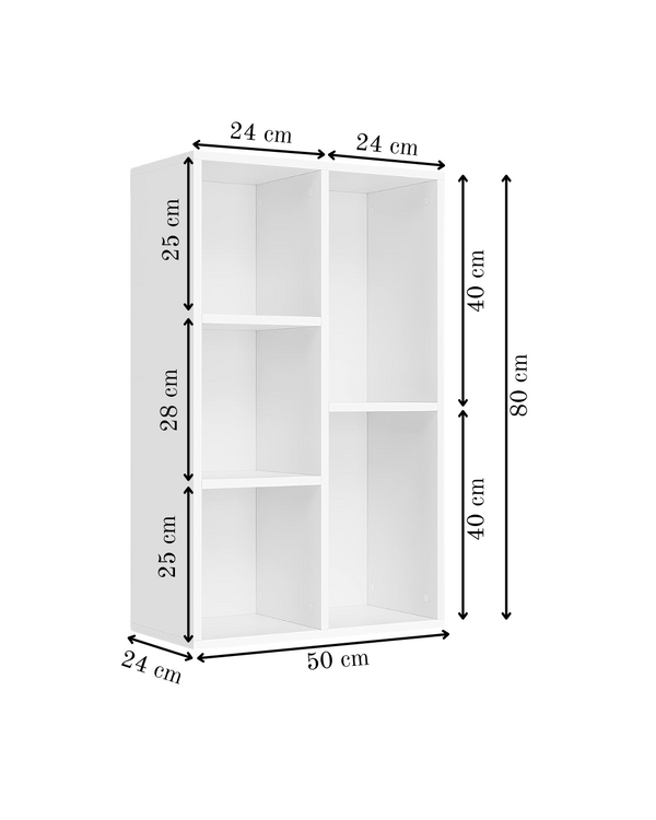 LoftCube 5-Compartment Storage Shelf