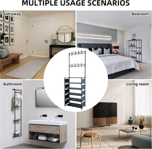 Strato 5-Tier Rack with Hooks