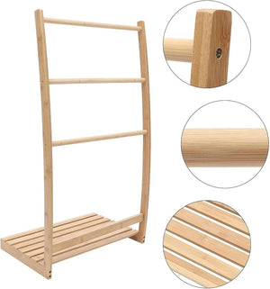 Lumo Bamboo Towel Rack