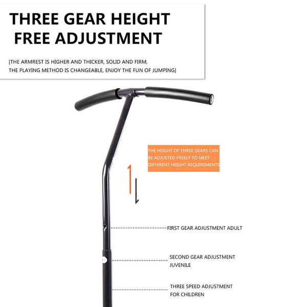 Hex Pro Fitness Trampoline with Adjustable Handle