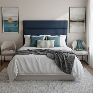 Linara Linen Panel Headboard