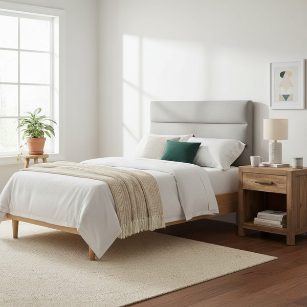 Linara Linen Panel Headboard