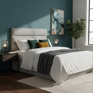 Linara Linen Panel Headboard