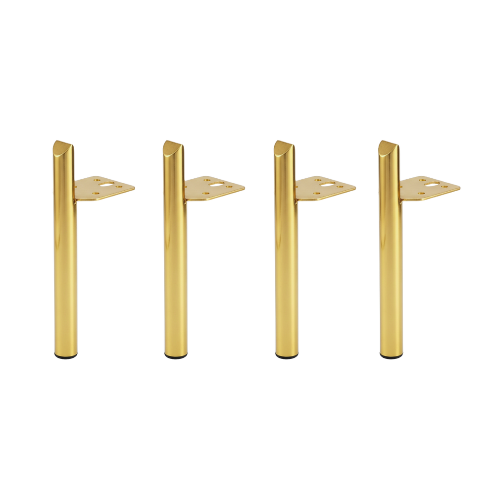 Fluted Column Furniture Legs - Set of 4