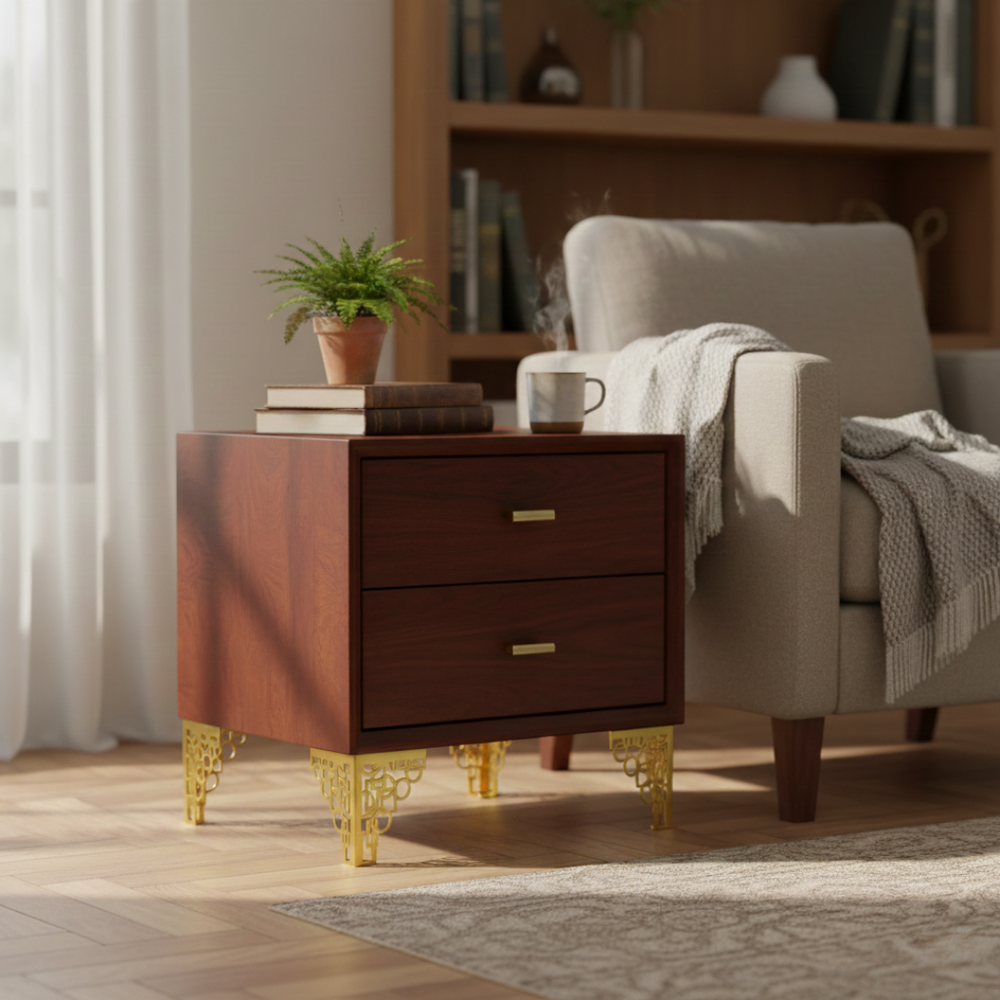 Gilded Furniture Legs - Set of 4