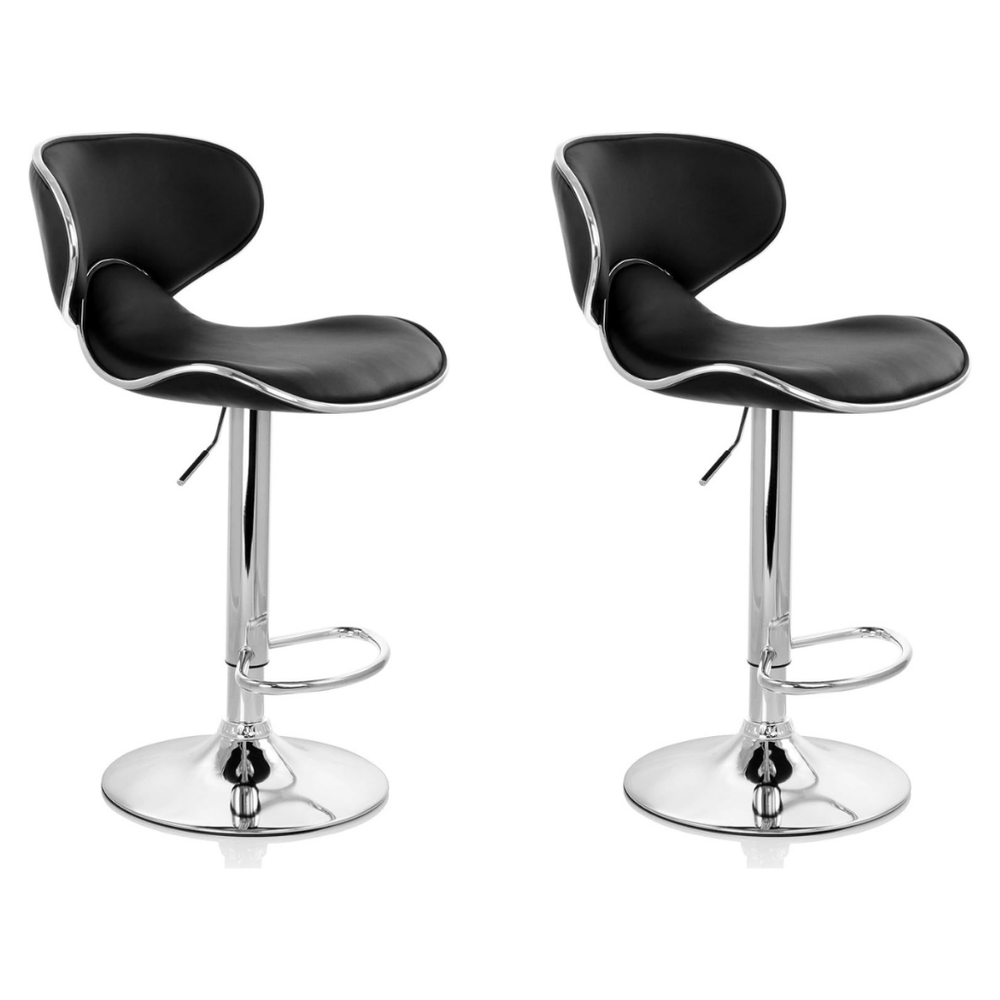 Nordic Adjustable Bar Stool (Set of 2)