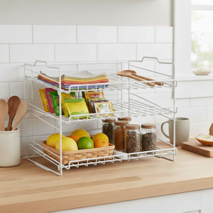 3 Tier Stackable Organizer Rack