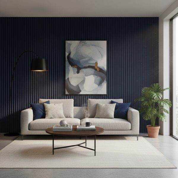 Fluted Wall Cladding Panels - Set of 10