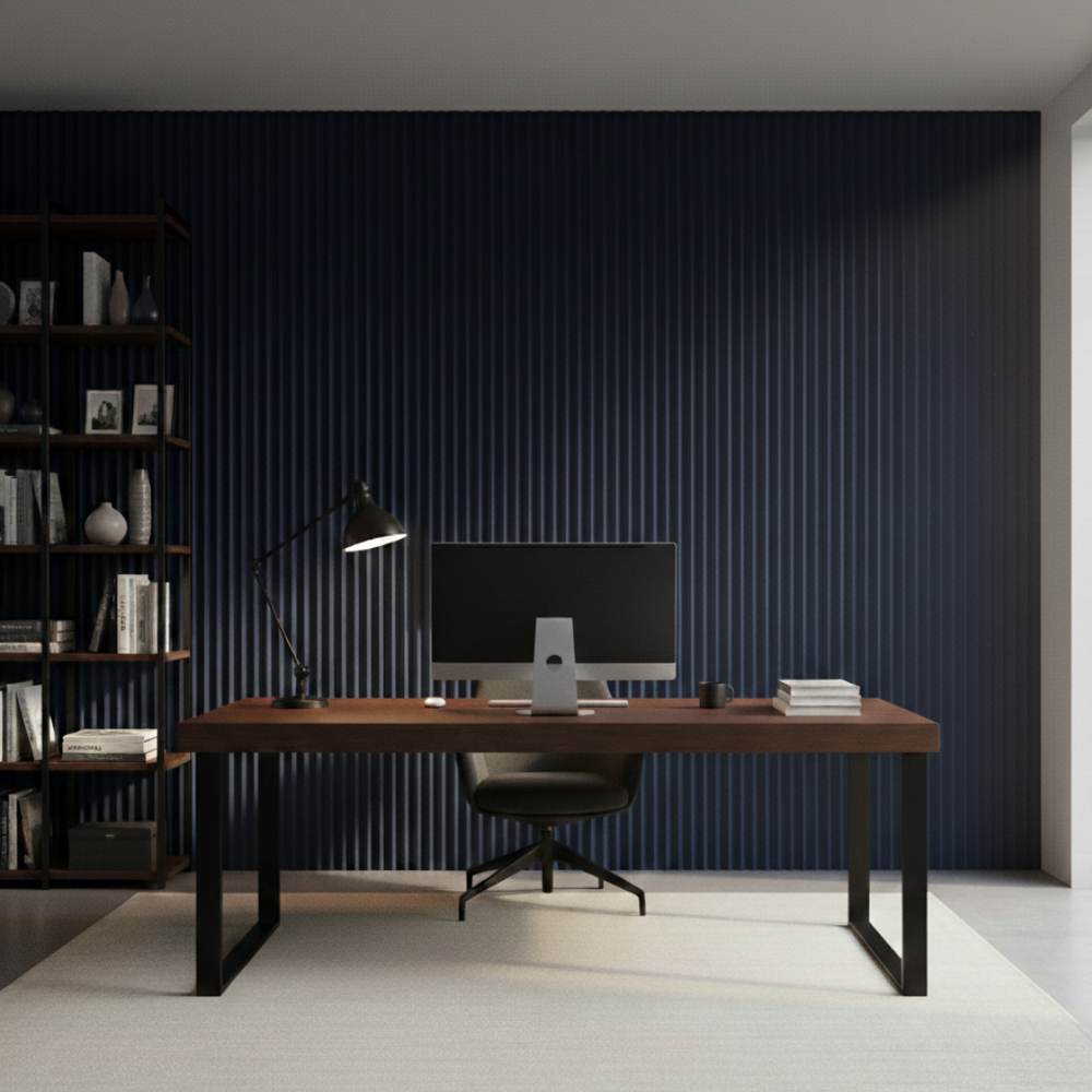 Fluted Wall Cladding Panels - Set of 10