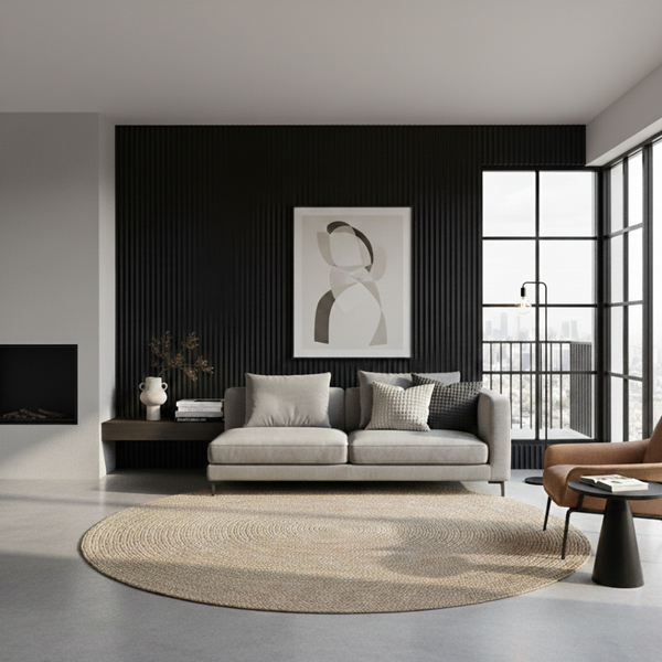 Fluted Wall Cladding Panels - Set of 10