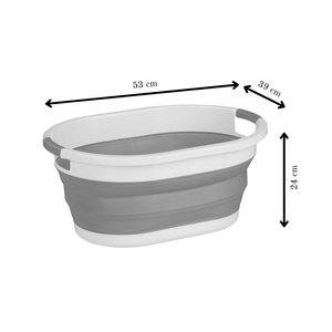 Collapsible Laundry Bucket with Handles