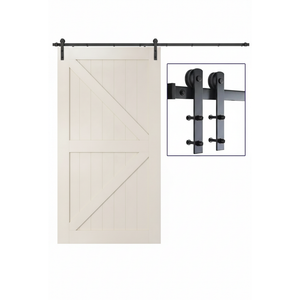 Evara Barn Door (210 cm x 90 cm x 3.8 cm) - 2m Track Kit Included