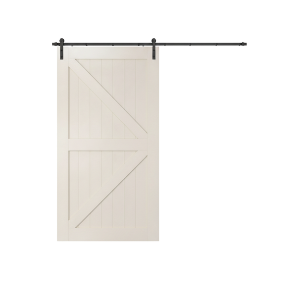 Evara Barn Door (210 cm x 90 cm x 3.8 cm) - 2m Track Kit Included