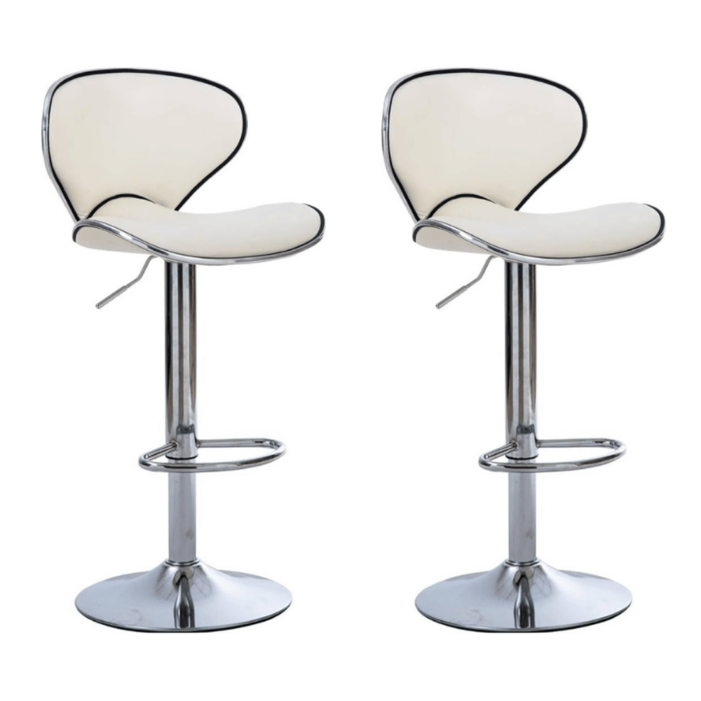 Nordic Adjustable Bar Stool (Set of 2)