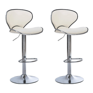 Nordic Adjustable Bar Stool (Set of 2)