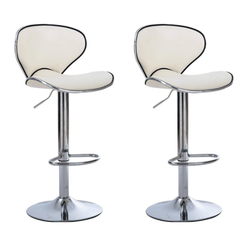 Nordic Adjustable Bar Stool (Set of 2)