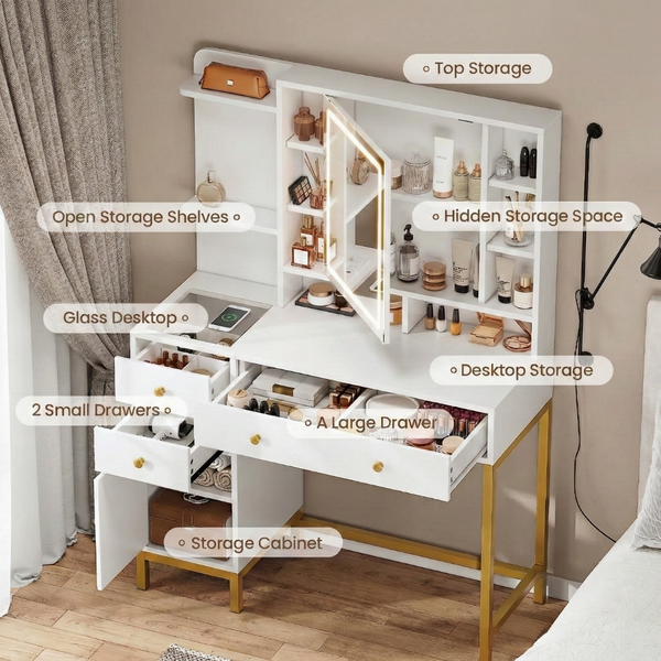 Silva Glow Vanity