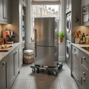 Easy-Glide Appliance Stand with Wheels