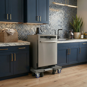 Easy-Glide Appliance Stand with Wheels