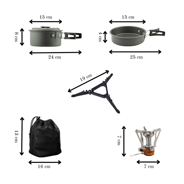 Roam Camping Cookware Set