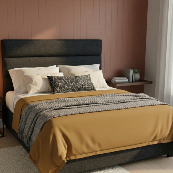 Linara Linen Panel Headboard