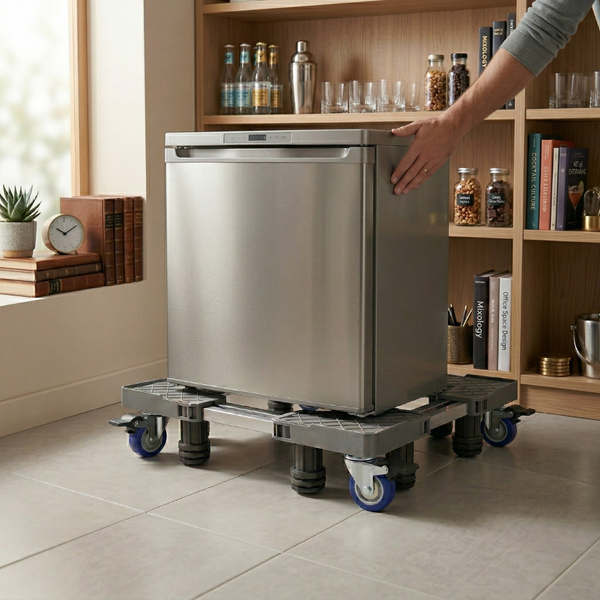 Easy-Glide Appliance Stand with Wheels