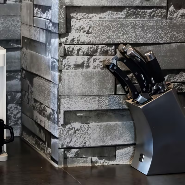 Urban Slate Self-Adhesive Wall Stickers