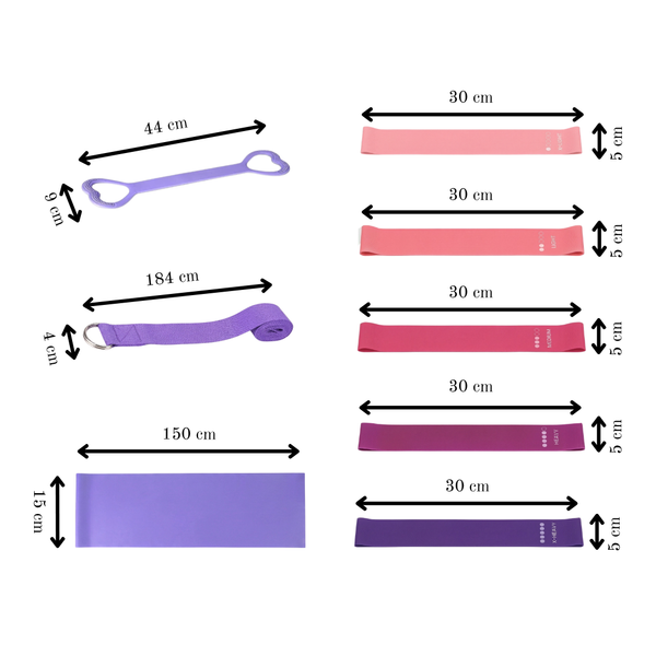 Amethyst Yoga & Pilates Set