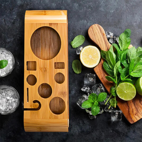 Bentwood 10-Piece Cocktail Shaker Set