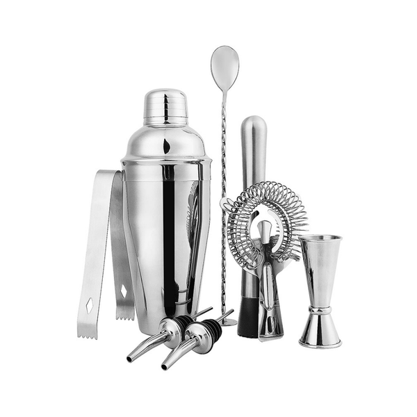 Bentwood 10-Piece Cocktail Shaker Set