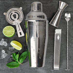 Bentwood 10-Piece Cocktail Shaker Set