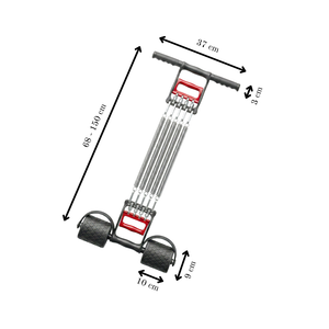 Multi-Function Spring Chest Expander & Pedal Exerciser