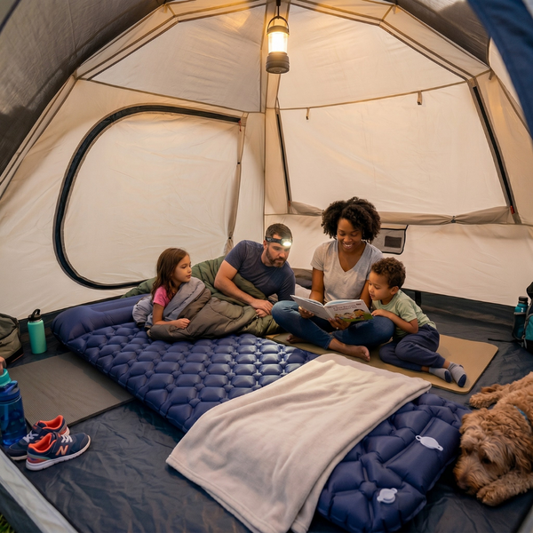 Crested Outdoor Self-Inflatable Mattress