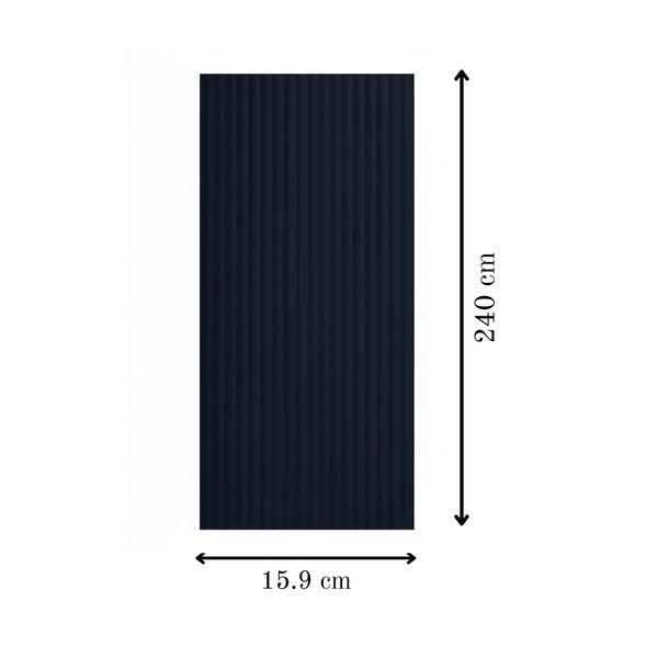 Fluted Wall Cladding Panels - Set of 10