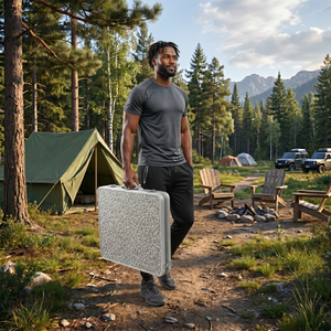 Trailside Camping Table with Storage