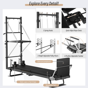 Valence Extended Pilates Reformer