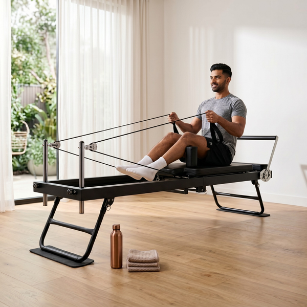 Lumina Foldable Pilates Reformer Machine
