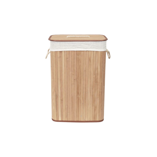 Luma Collapsible Bamboo Laundry Basket