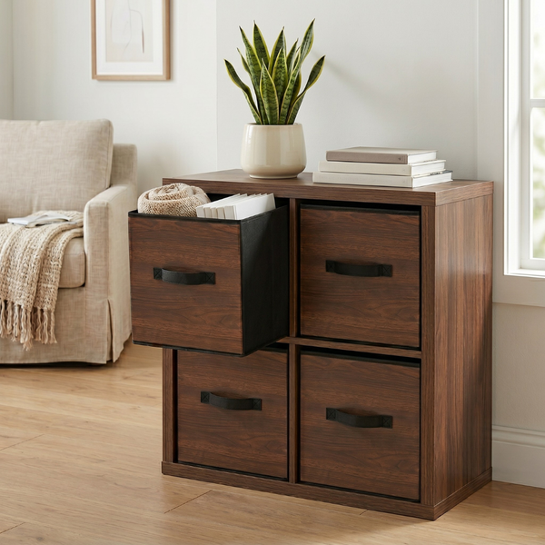 Noira Fabric Drawer - Set of 4