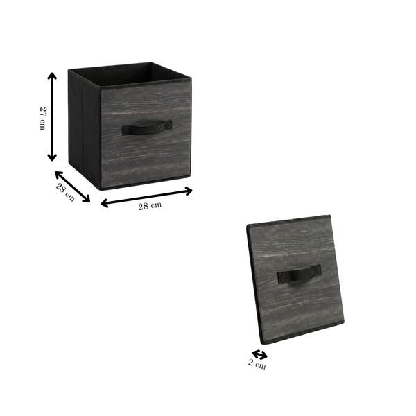 Noira Fabric Drawer - Set of 4