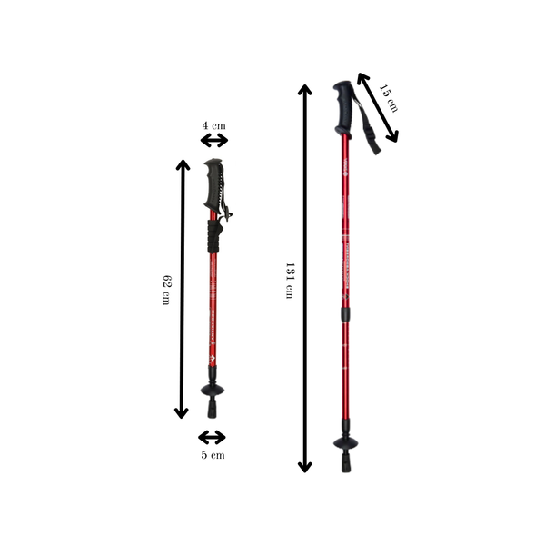 RidgePro Hiking Pole - Set of 2
