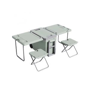 Alder Portable Multifunctional Outdoor Camping Table and Chair Set