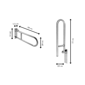 PrimeGuard Foldable Handrail