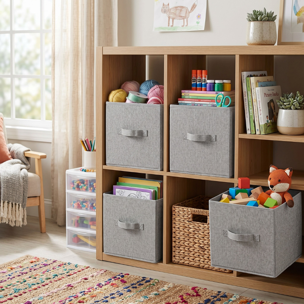 Noira Fabric Drawer - Set of 4