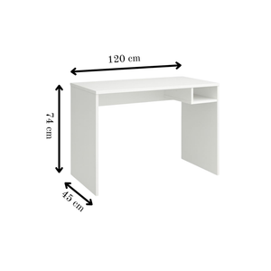 Student Desk with Shelf - 120 cm