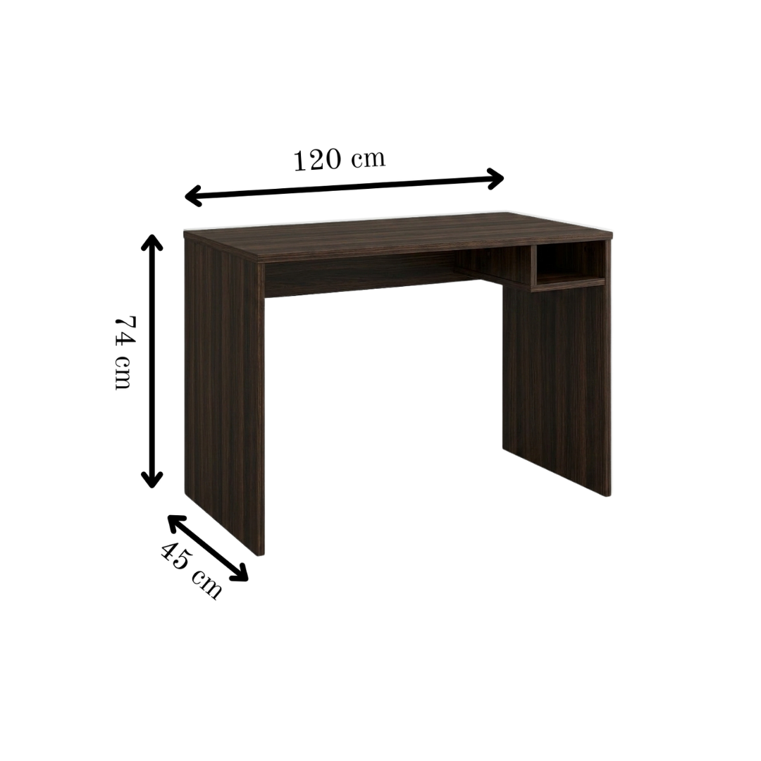 Student Desk with Shelf - 120 cm