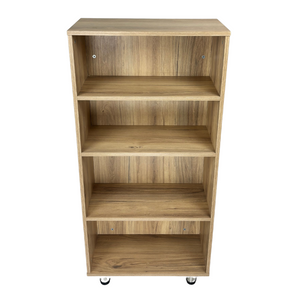 4-Tier Open Storage Bookshelf - 130 cm