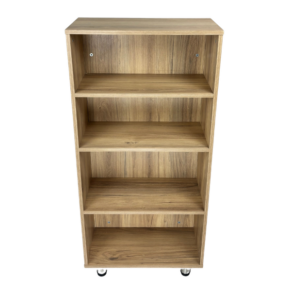 4-Tier Open Storage Bookshelf - 130 cm