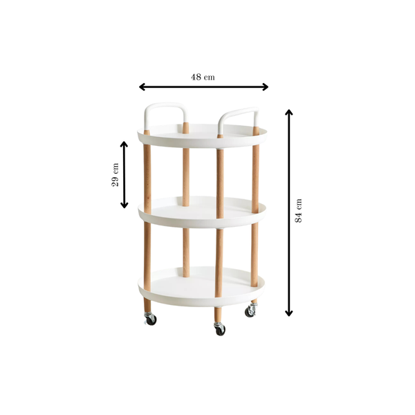 Circa 3-Tier Cart