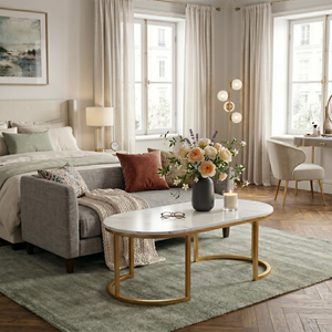 Selene Marble Coffee Table